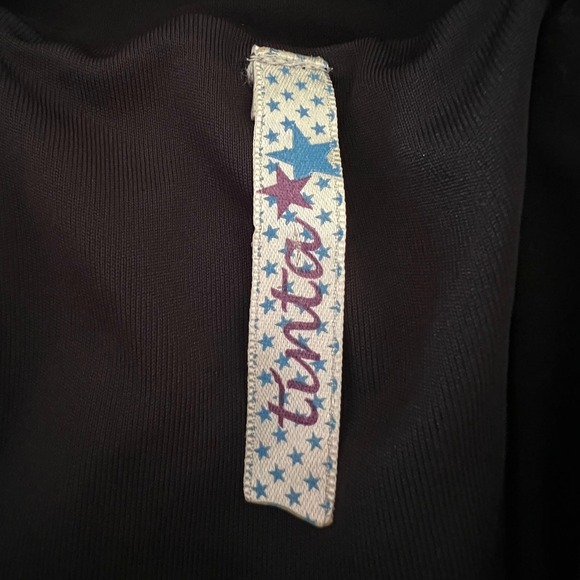 Tinta Women's Black Skirt‎ Pockets Tulip Mini Casual Cute Size 8 Stretch - Picture 4 of 7